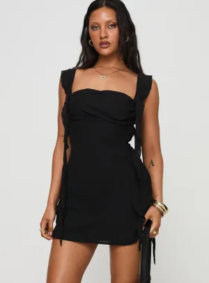 Lanai Mini Dress Black Spice Core