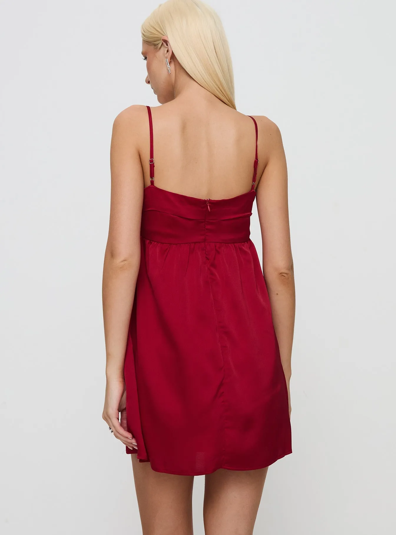 Bohemian wear Ortega Mini Dress Red