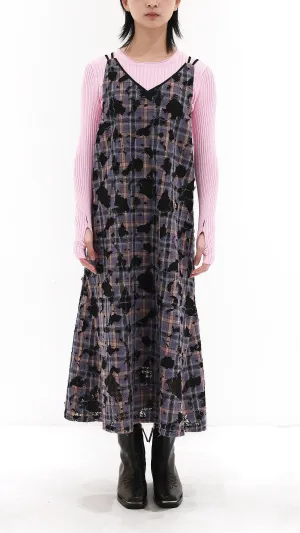 Patchwork Lace Cami Dress Thermal regulation