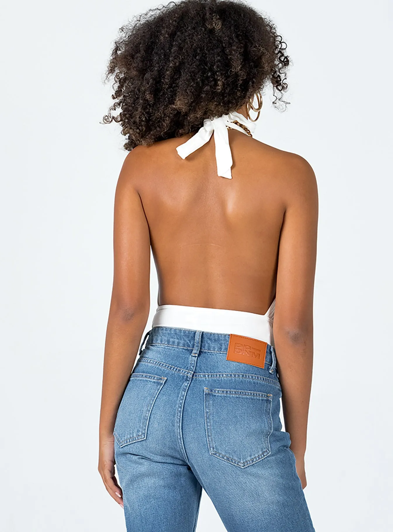 Allie Halter Bodysuit White Smart Indoor