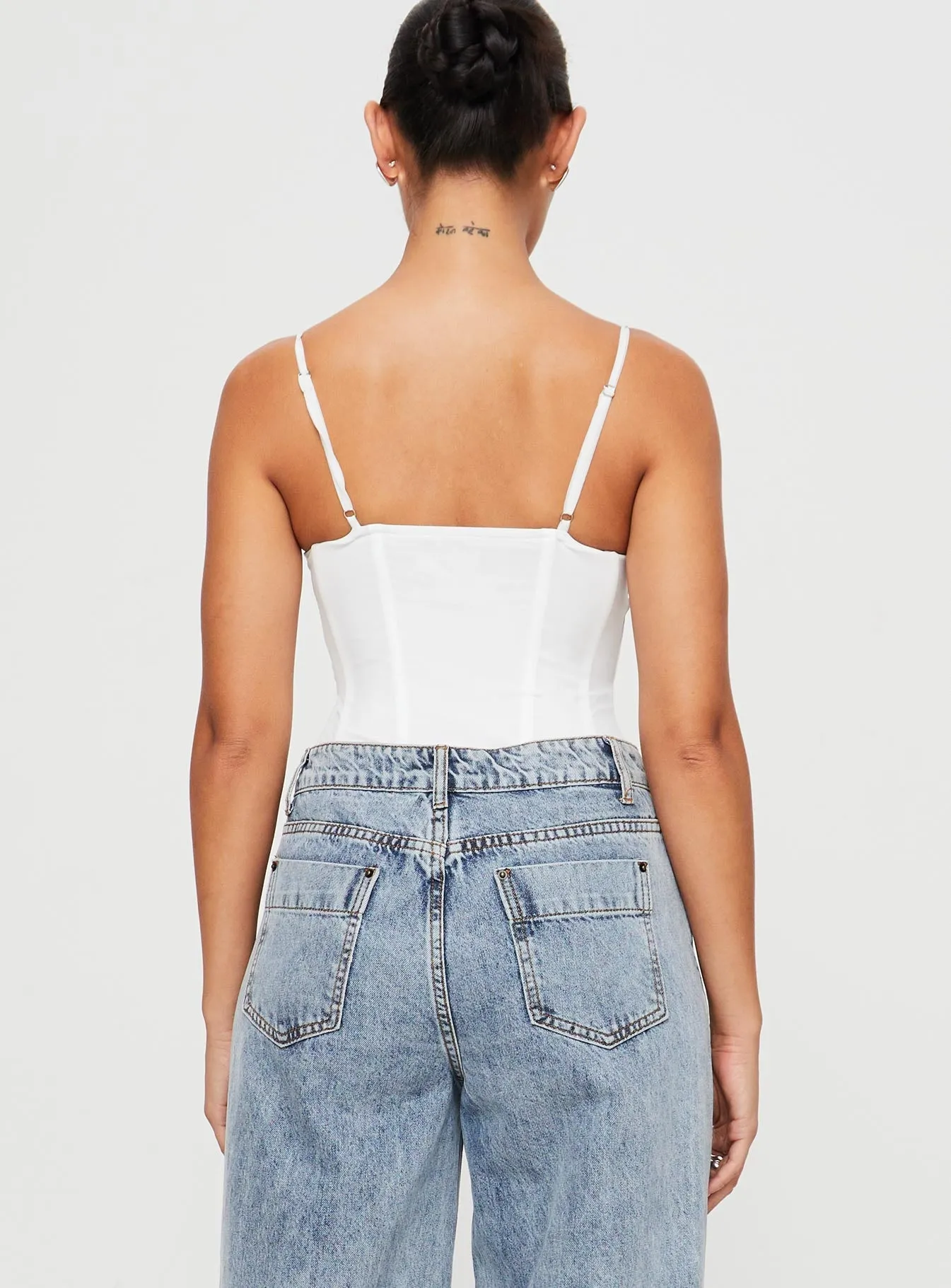 Essential Flexible Home Dancer Karisha Bodysuit White