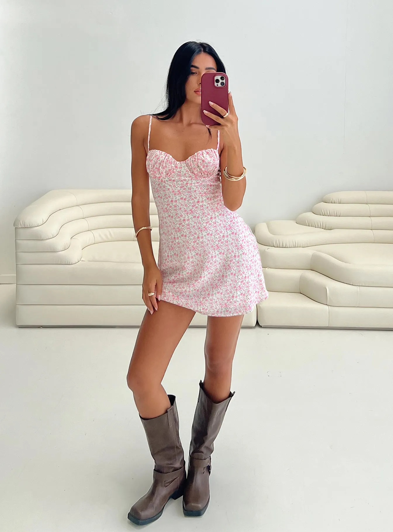 Draven Mini Dress Pink Beat Fresh