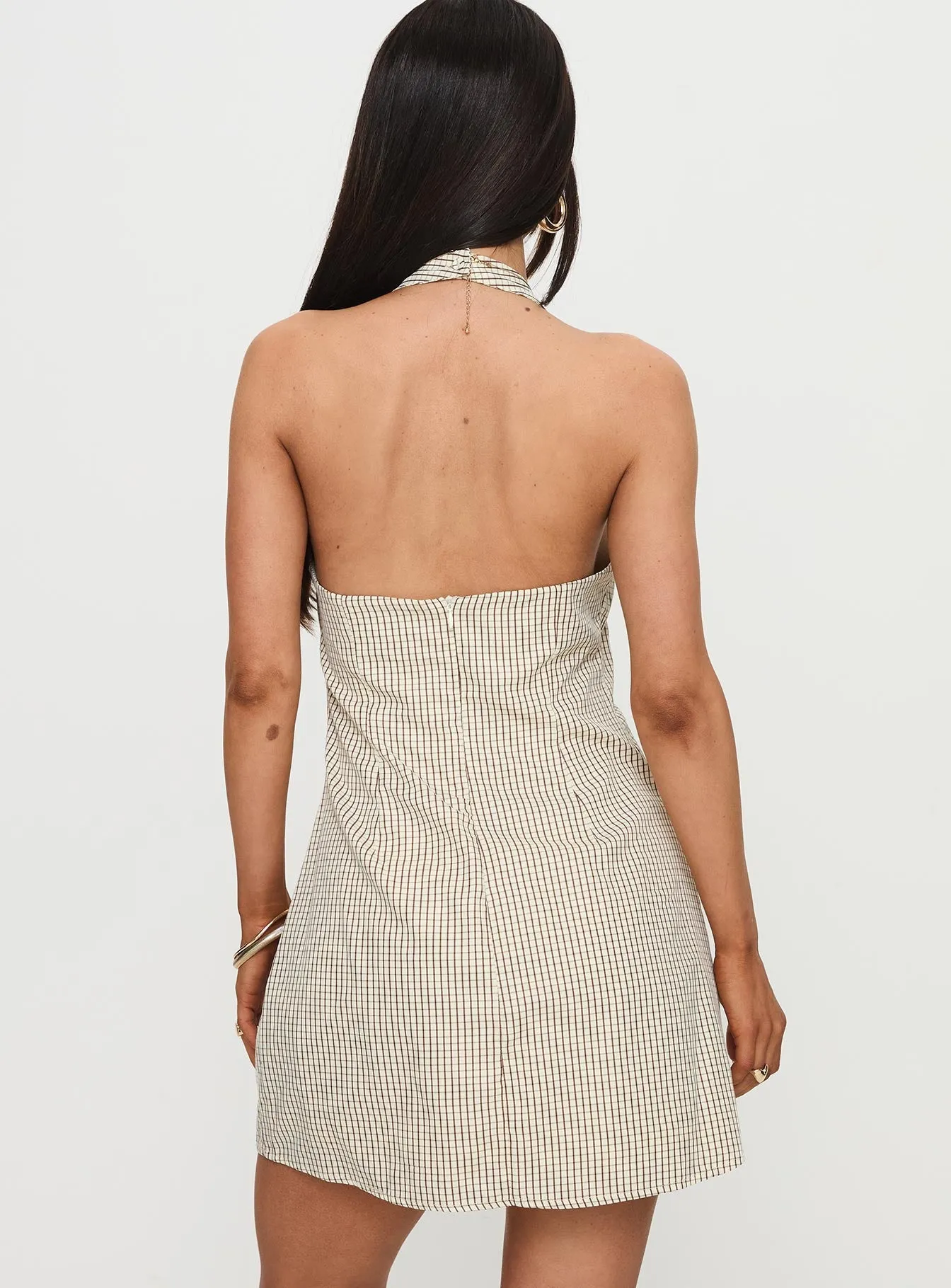 Madalene Halter Mini Dress Multi Urban Beat