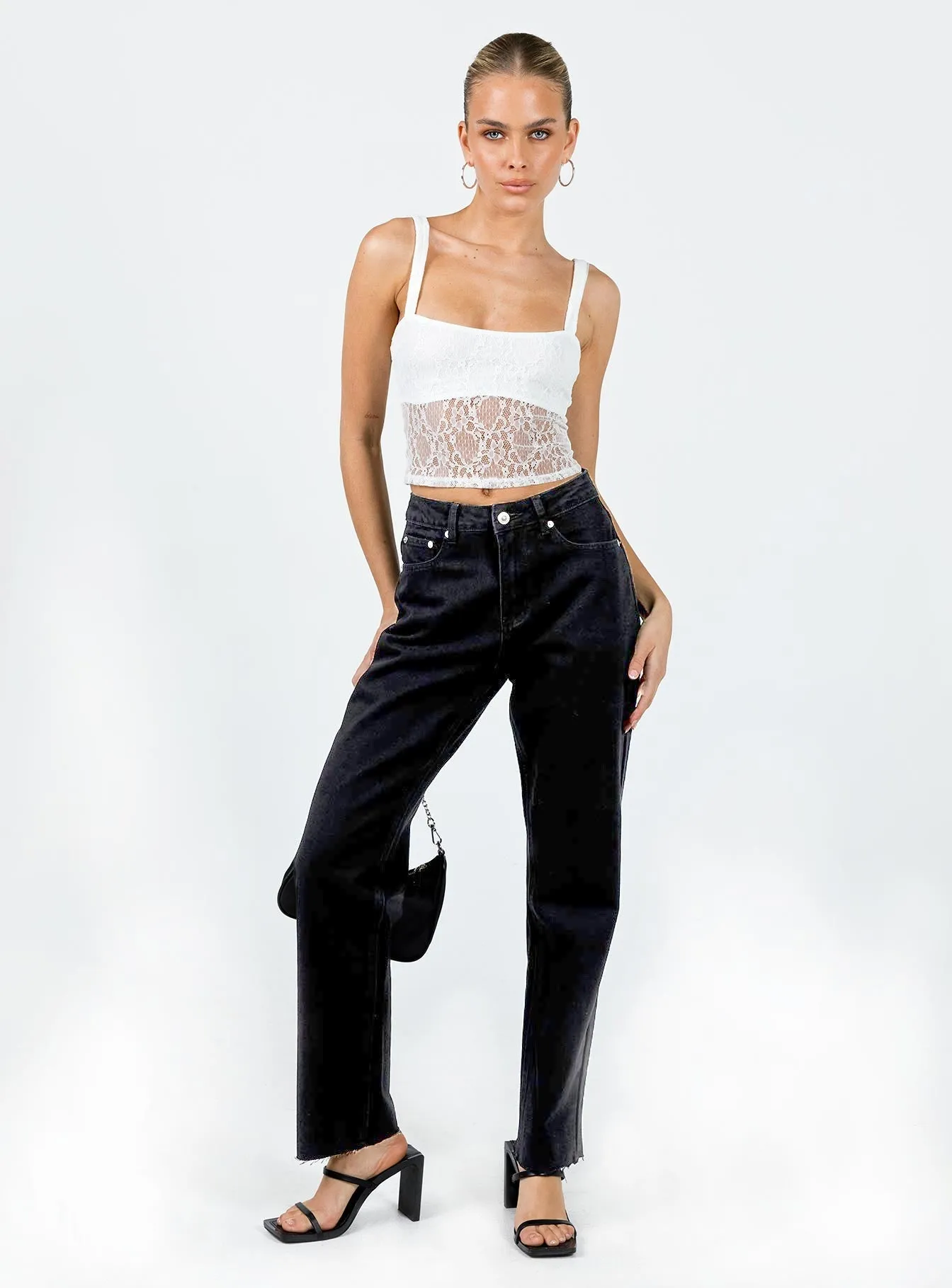Gerarde Straight Leg Jean Black Smart Wardrobe