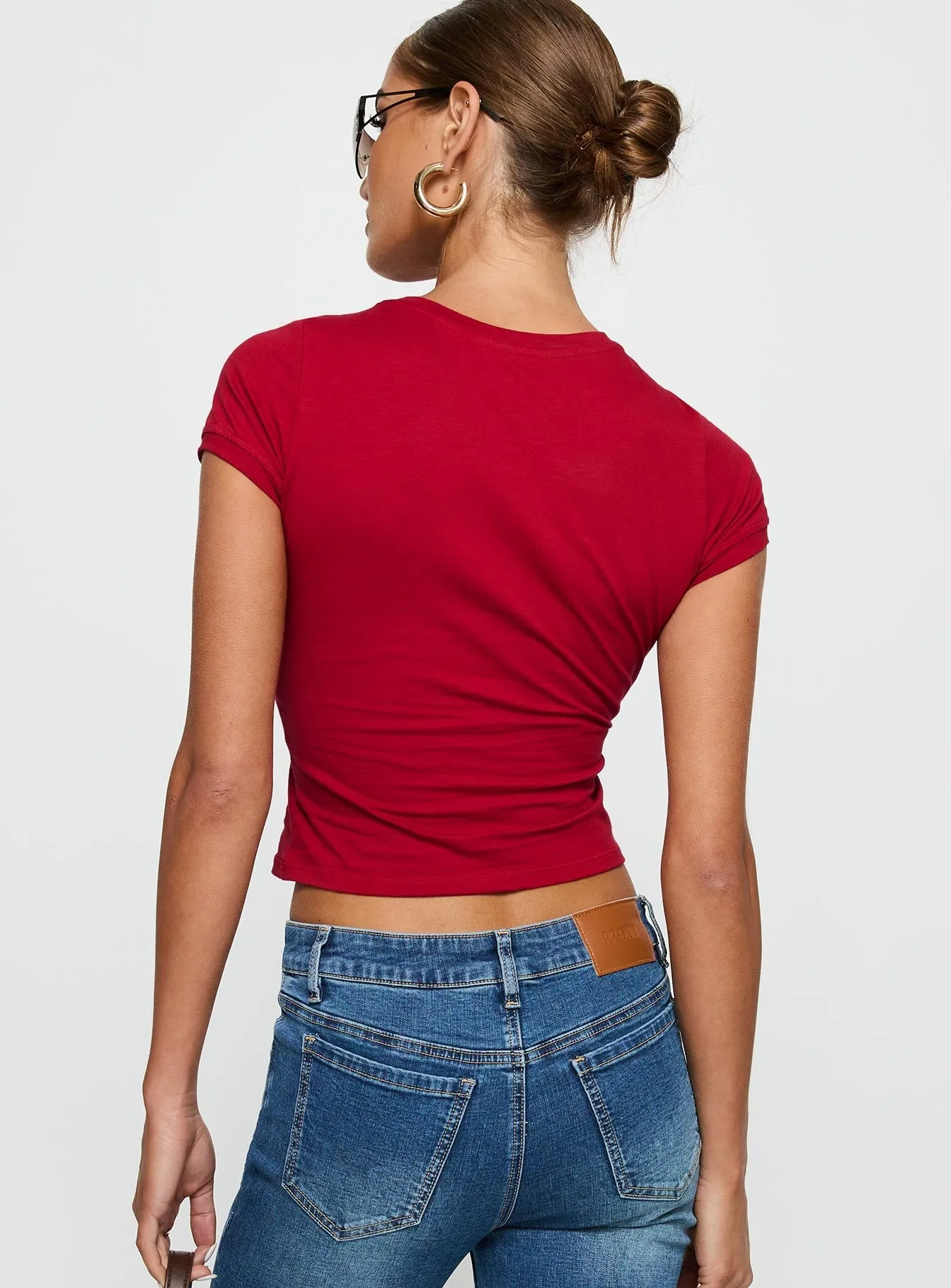Sutin Tee Red Ultimate Comfort