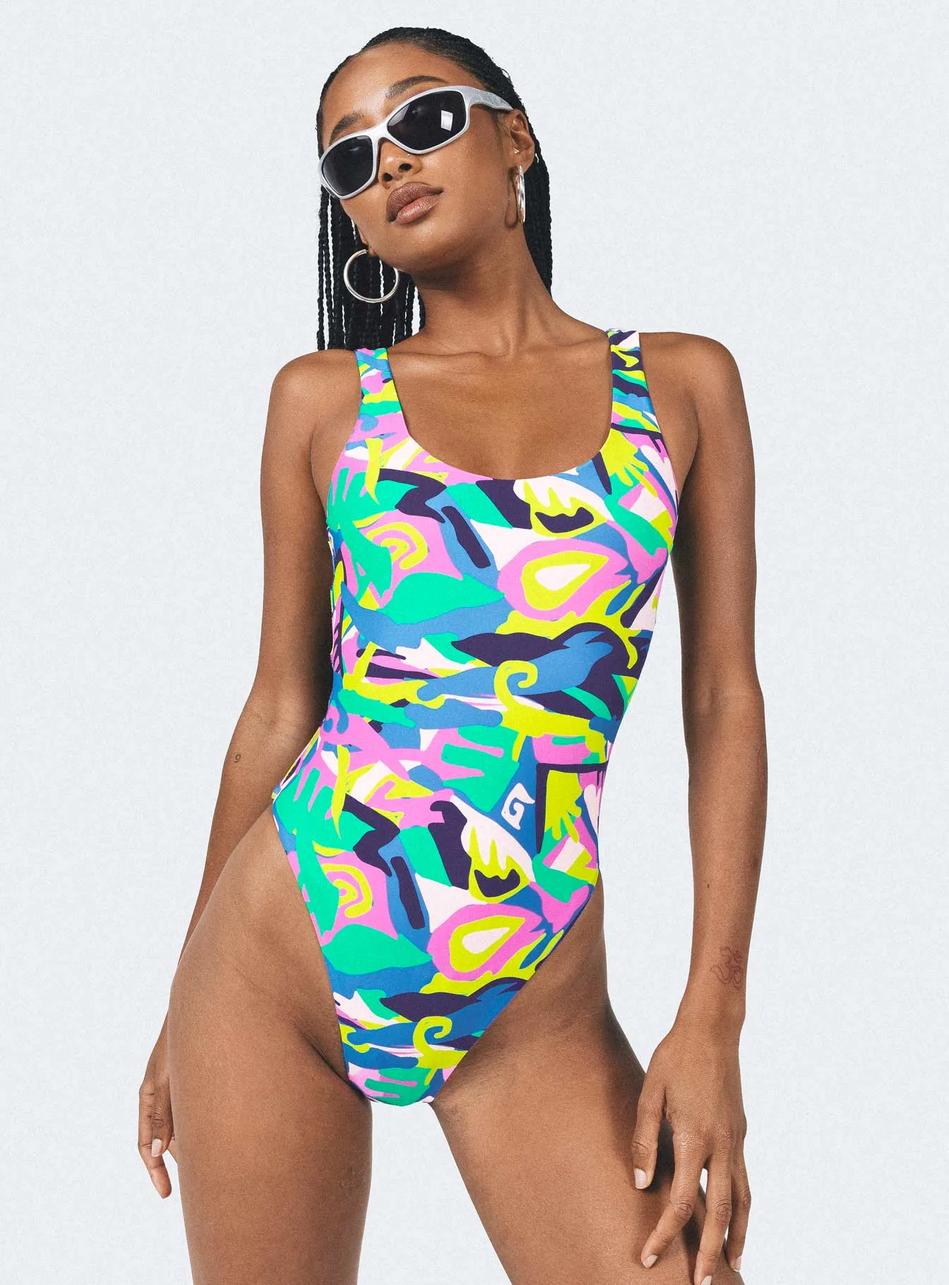 Anti Pilling Technology Compression Fit Cantella One Piece Multi