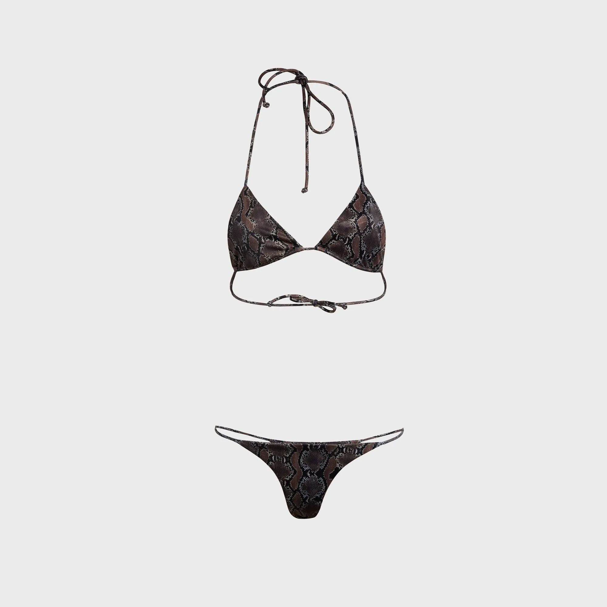 Supportive Underband Compression Fit Lining Netta Giza Bikini - Python