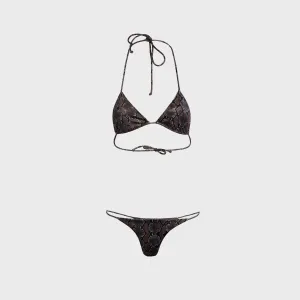 Supportive Underband Compression Fit Lining Netta Giza Bikini - Python