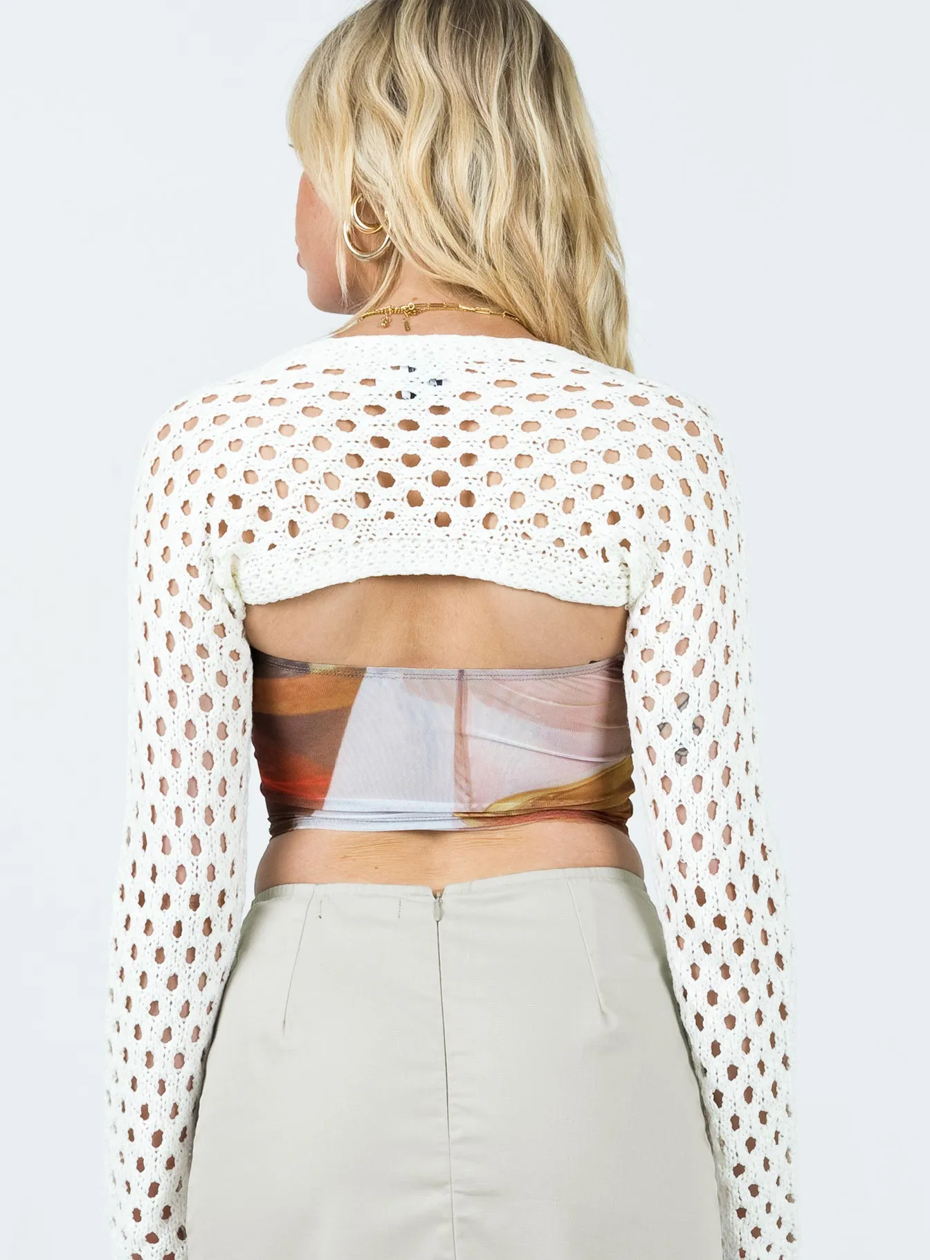 Brushed Inner Layer Motel Peggy Top Multi