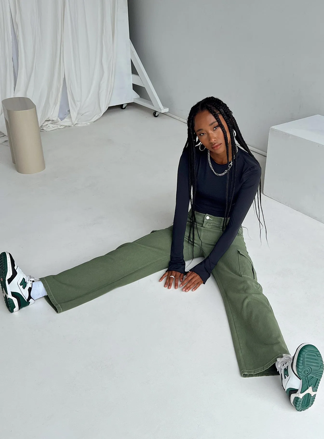 Daily Choice Neutral Autumn Days Pawley Cargo Pants Khaki
