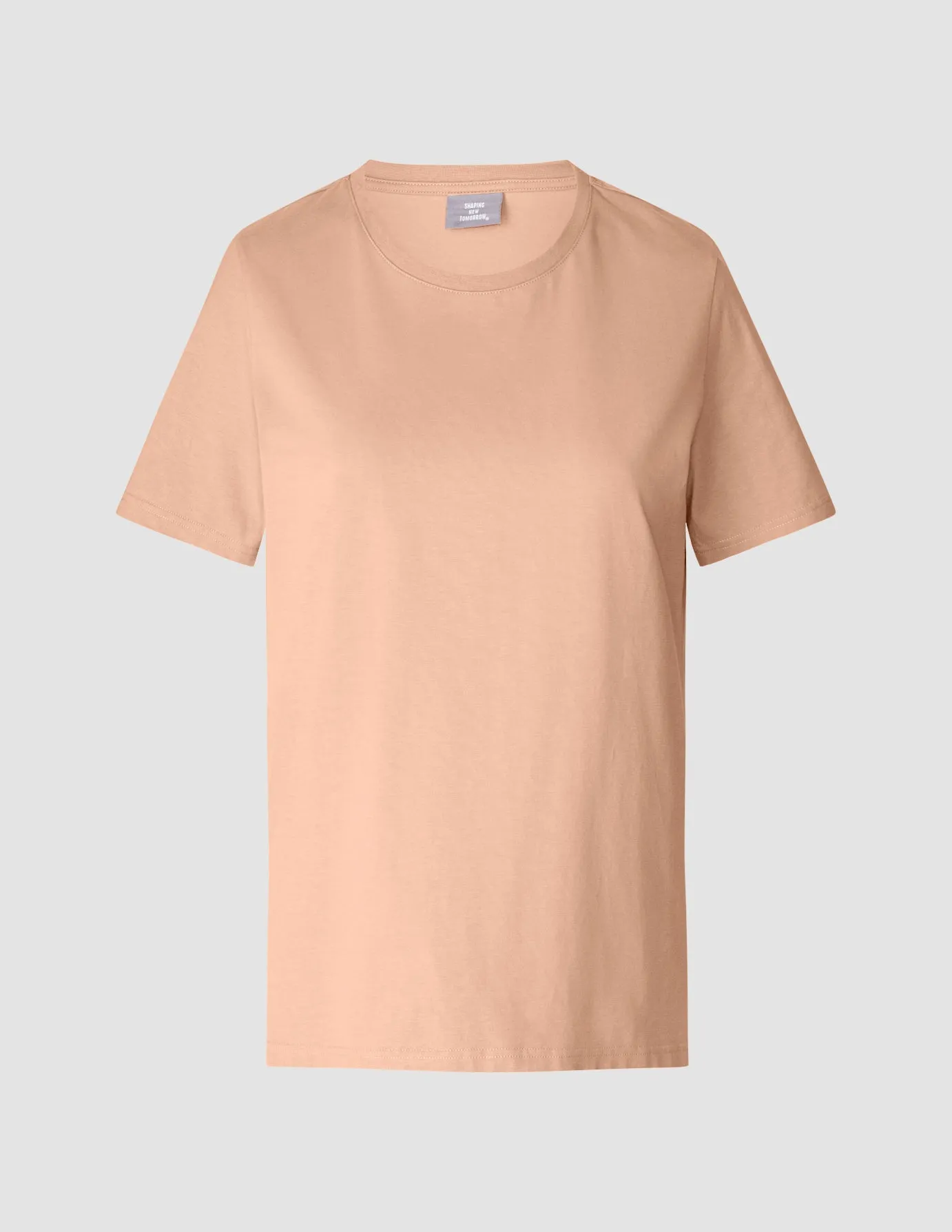 TaglessDesign Supima T-shirt Peach
