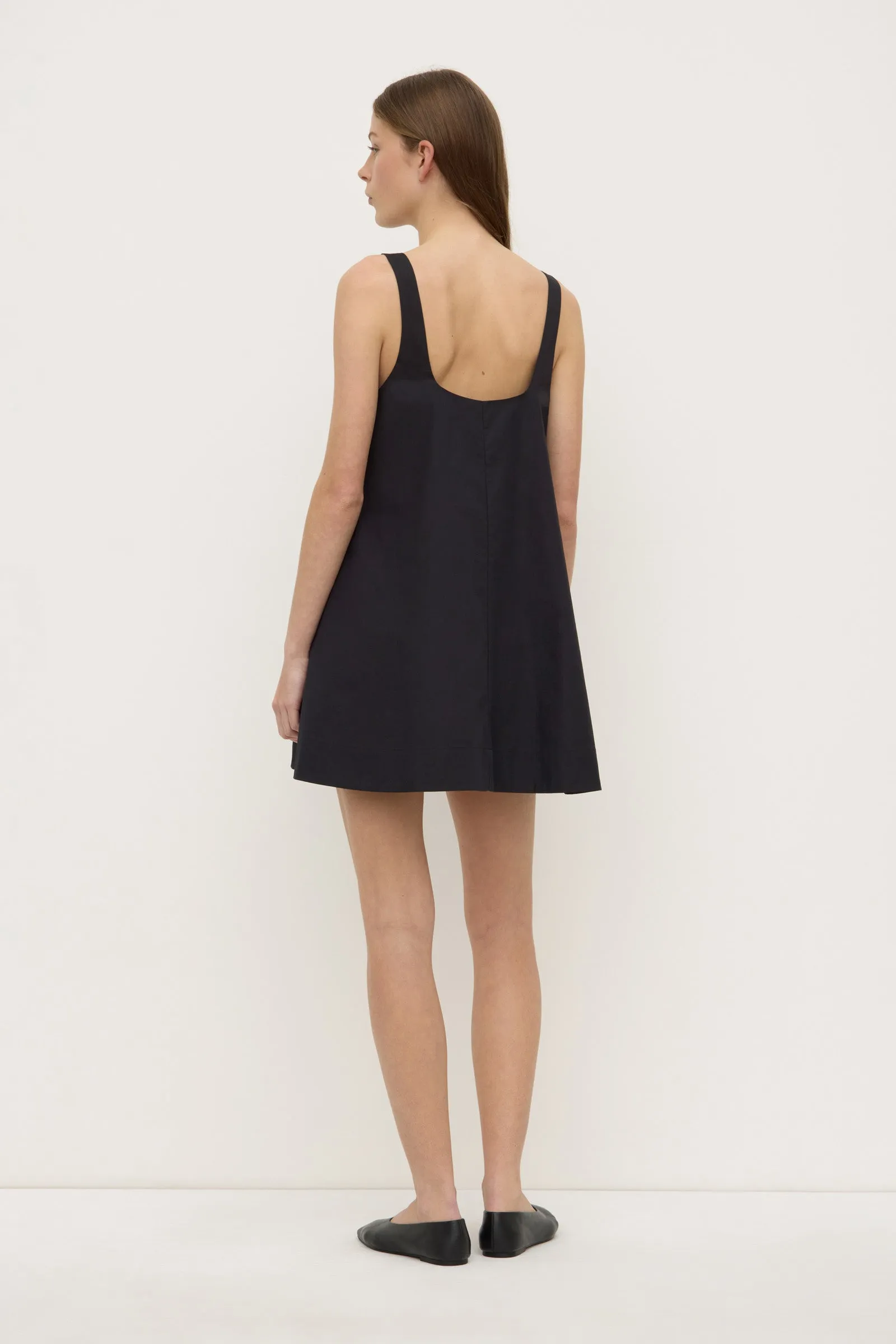 smooth zipper Queen Glow Becca Mini Dress