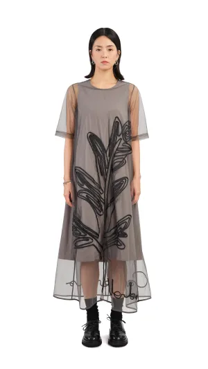 PreShrunkFabric Wool Fit Embroidery Dress
