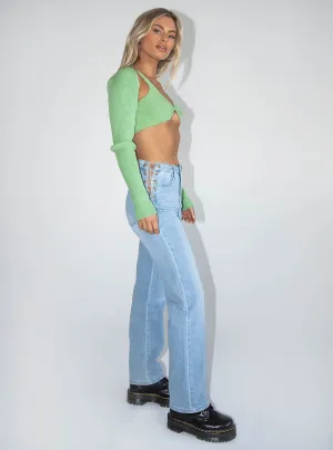 Ashli Denim Jeans Work Meeting Weekend Style Streetwear Fan