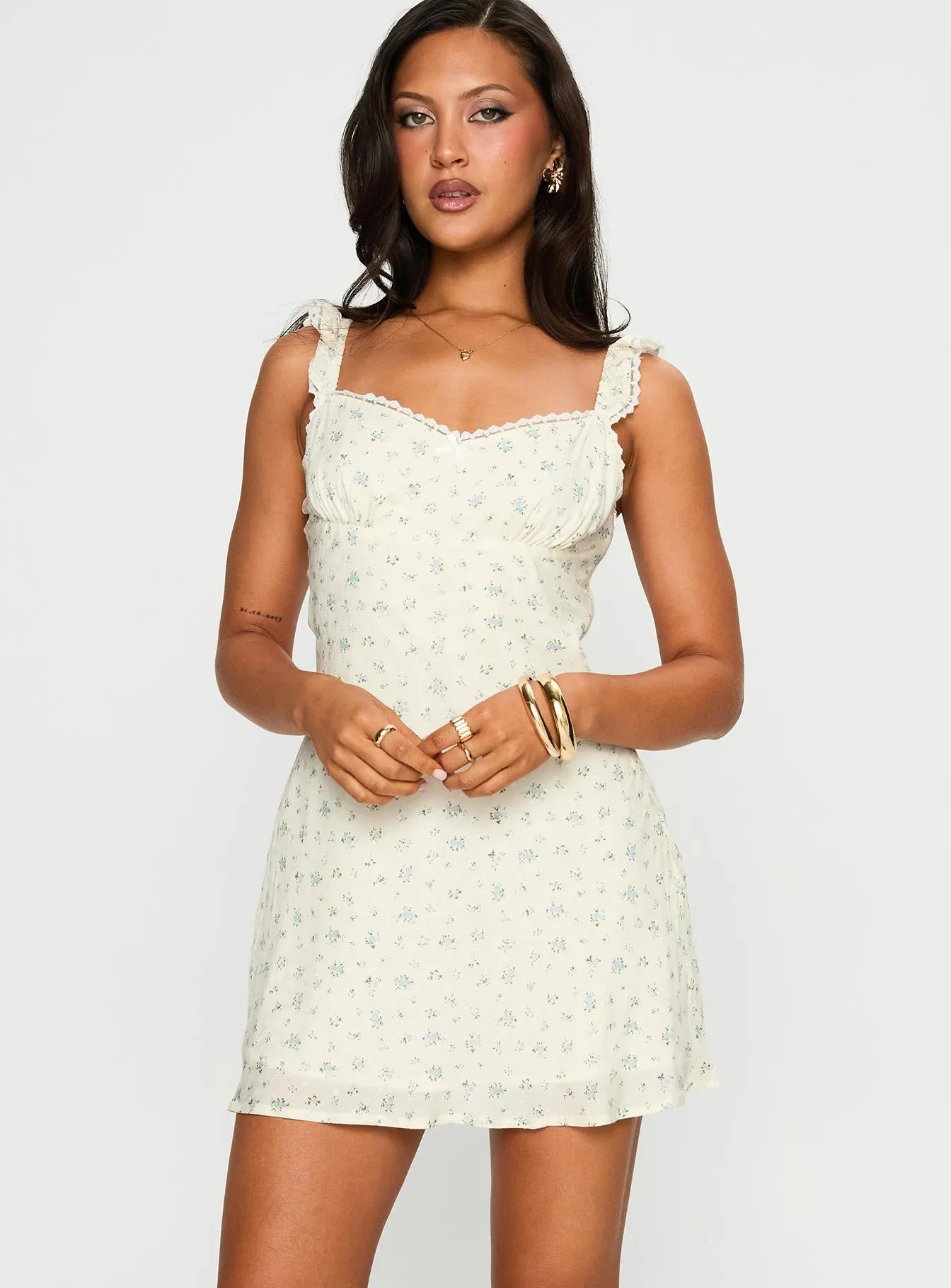 Elegant mini with floral prints Beacall Mini Dress Multi Floral