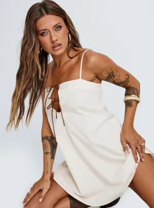 Spice Core Smart Fit Look Belong Together Mini Dress Cream
