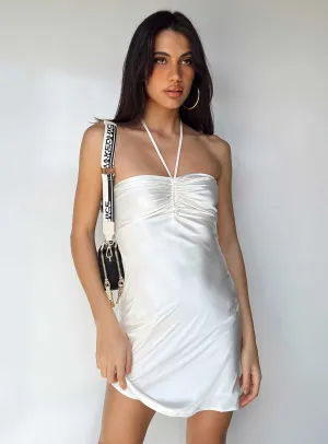 Flirty Fashion Desmond Mini Dress White
