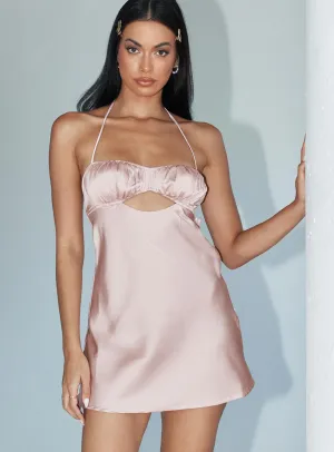 Hansen Mini Dress Pink Edge Glow Casual Day Out