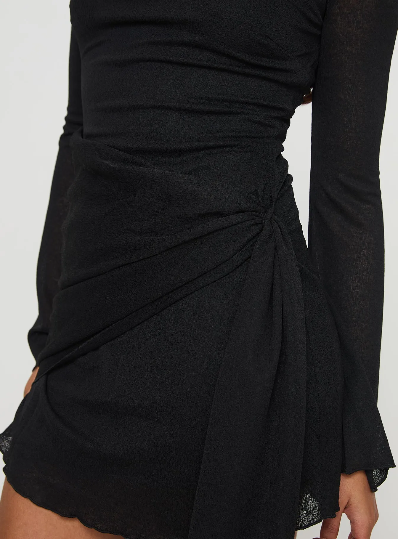 Self Spice Dance Floor September Ends Mini Dress Black