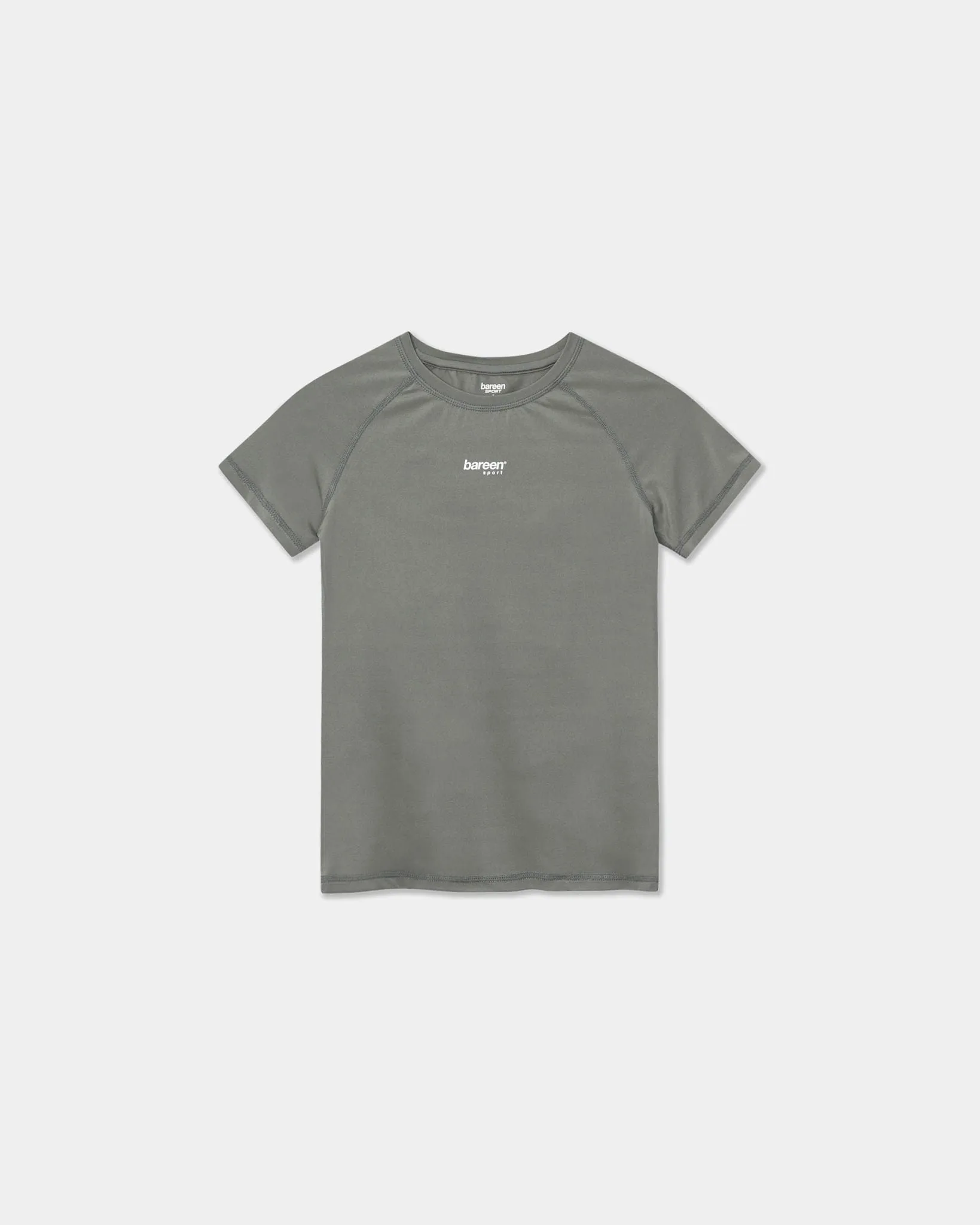 shock - resistance test passed Vibration - reducing Women's Athletic Tee - Sport 3 - Smoked Pearl Active Cool