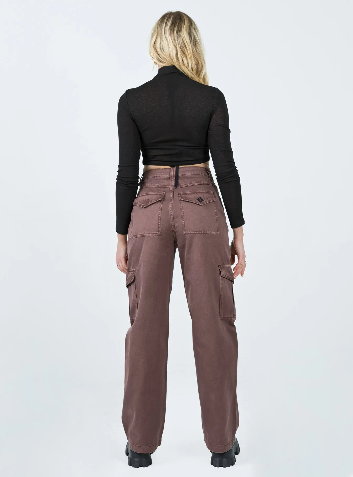 Raw Hem Design Abrand 94 High & Wide Cargo Cocoa