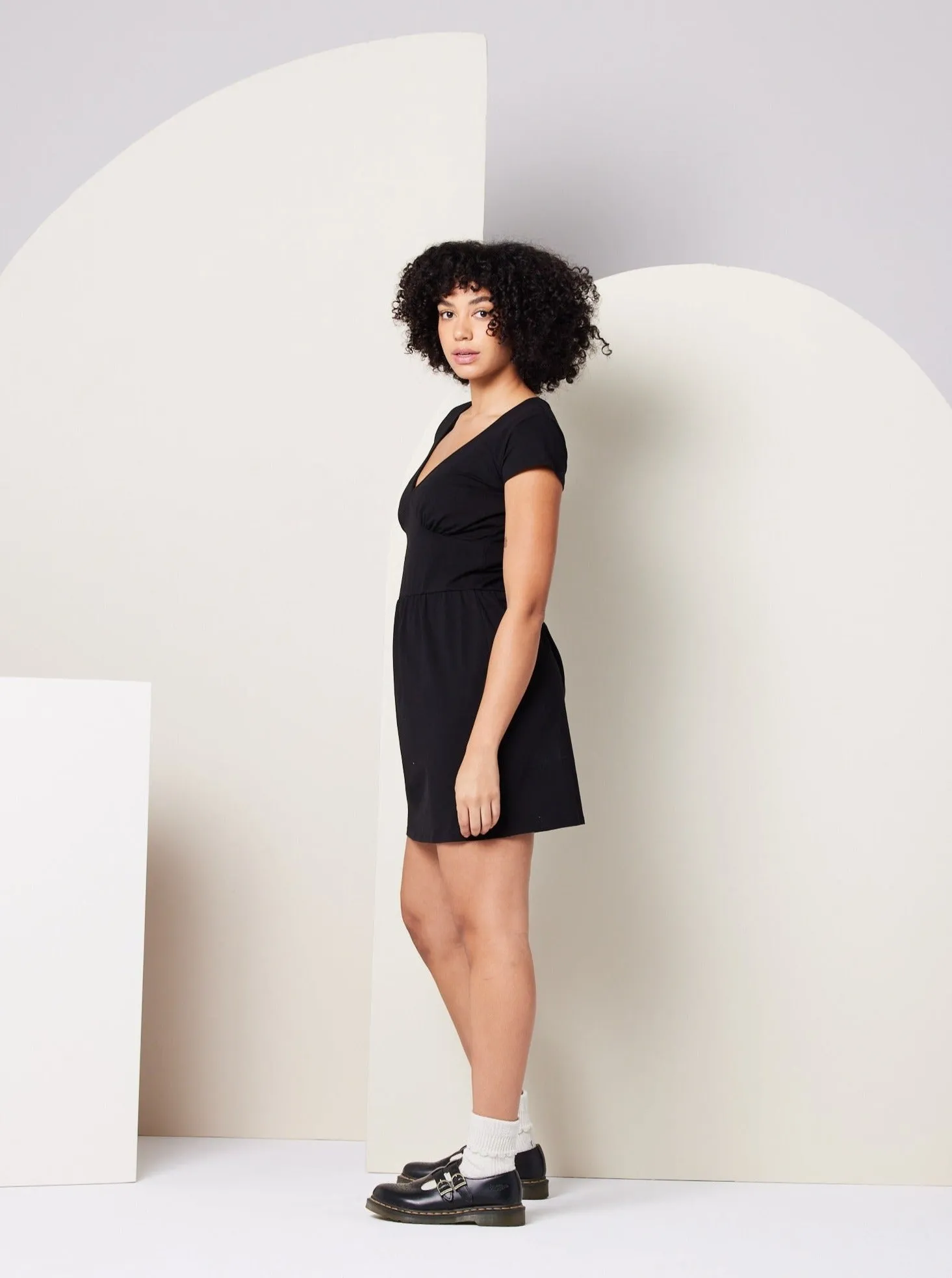 Urban Cool Sky Mood Sicily Dress - Black