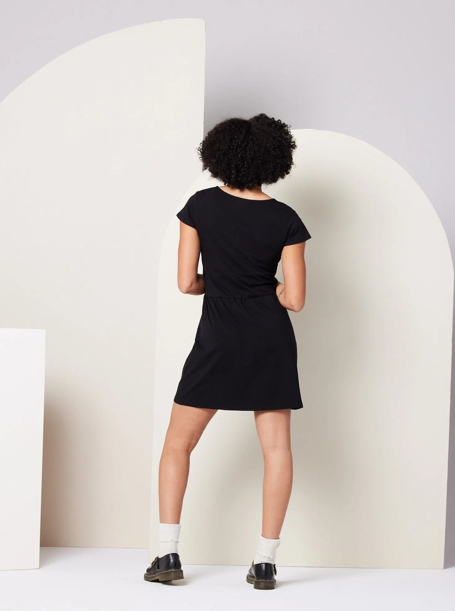 Sicily Dress - Black Ice Fit