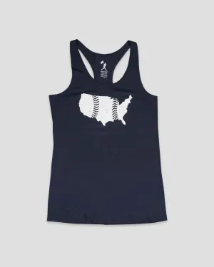 Sport Glow United Seams Racerback Tank