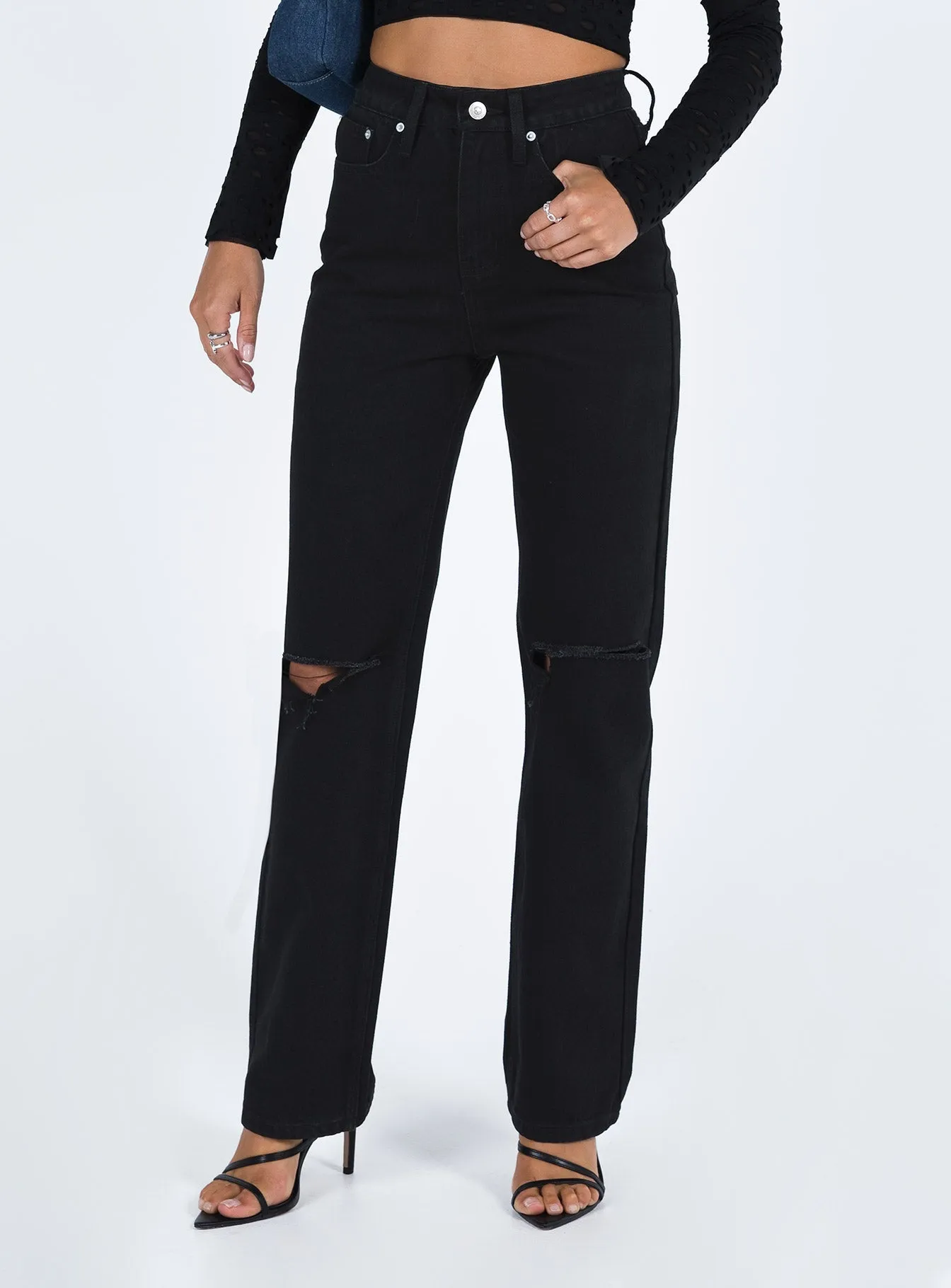 Couple Look Eco Friendly Holland Jeans Black