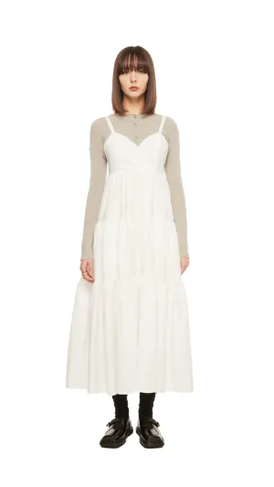 Nature Glow Tiered Camisole Dress