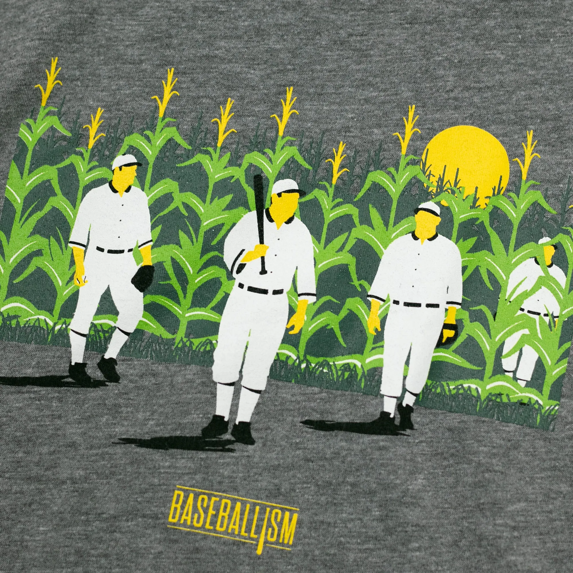 Field of Dreams - This Field - Women's Warm-Up Tee Green Soul Chic Edge
