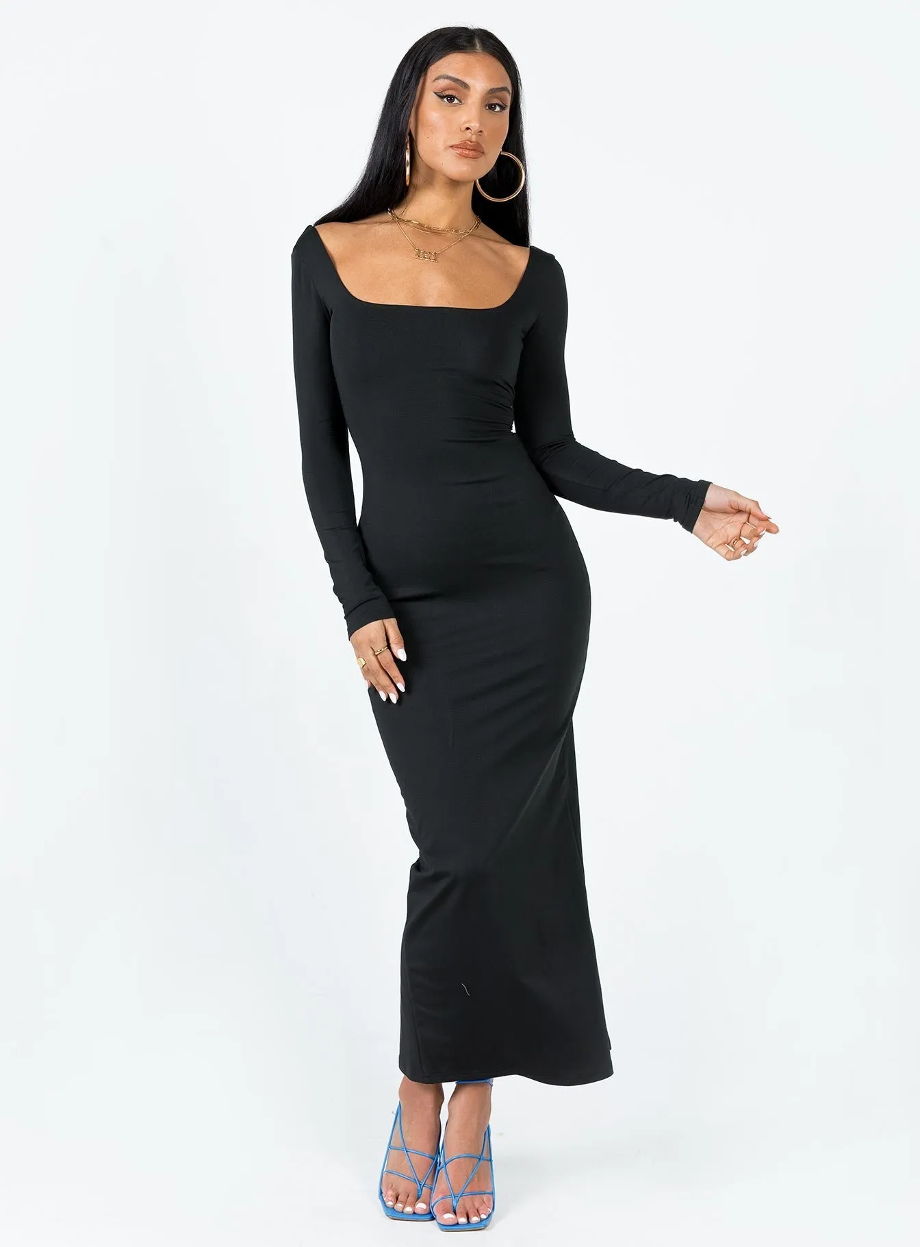 Garden Lane Stone Lane Lyla Maxi Dress Black
