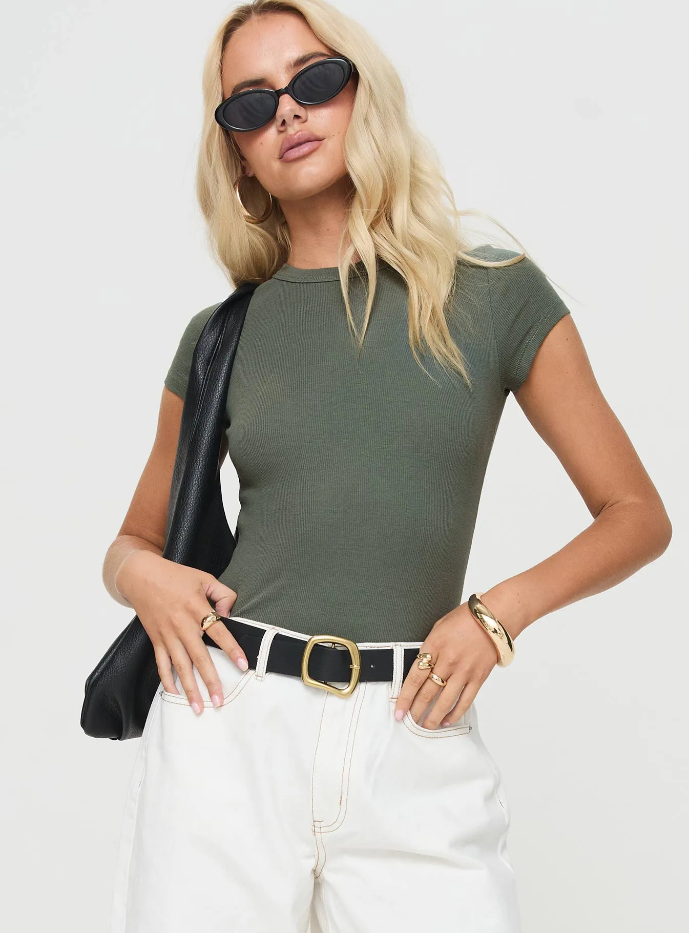 Harlea Bodysuit Olive Party Stylish New Training