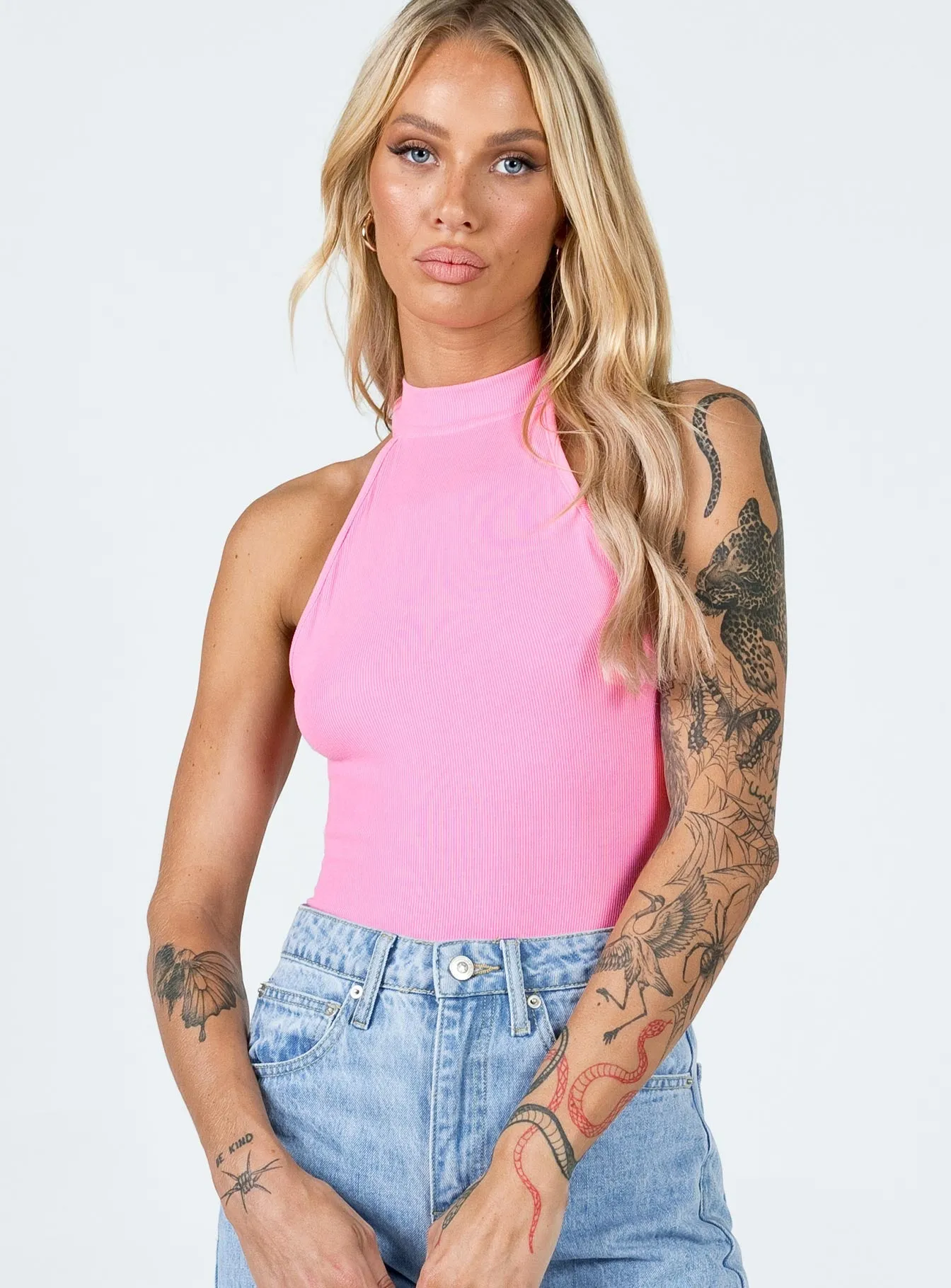 Noelle Bodysuit Pink Yoga Girl