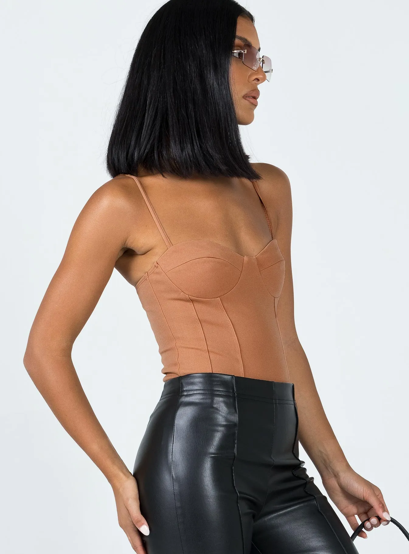 Oakland Bodysuit Beige Charming Youth