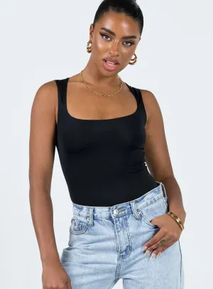 Premium Kids Zoe Bodysuit Black