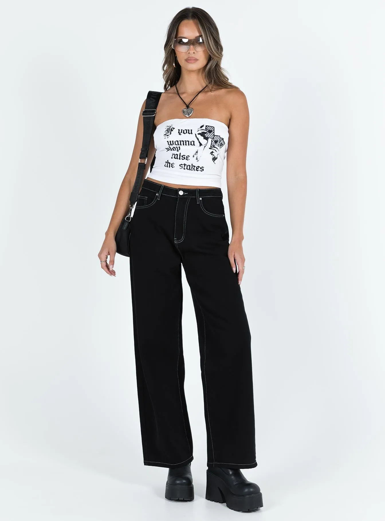 Pip Jeans Black Picnic Style Modern