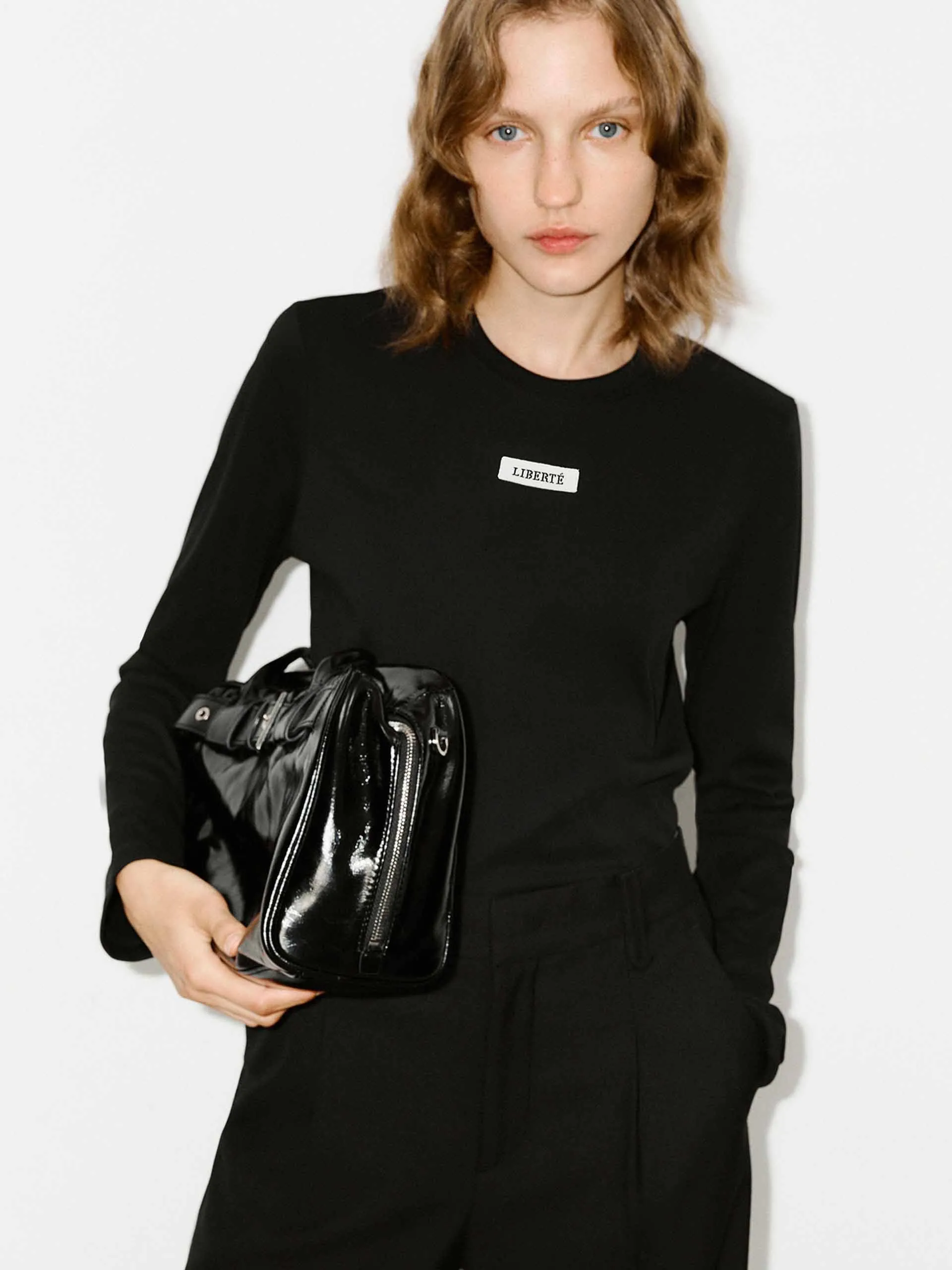 Anti Static Fabric Perfect Comfort Round Neck Letter T-shirt
