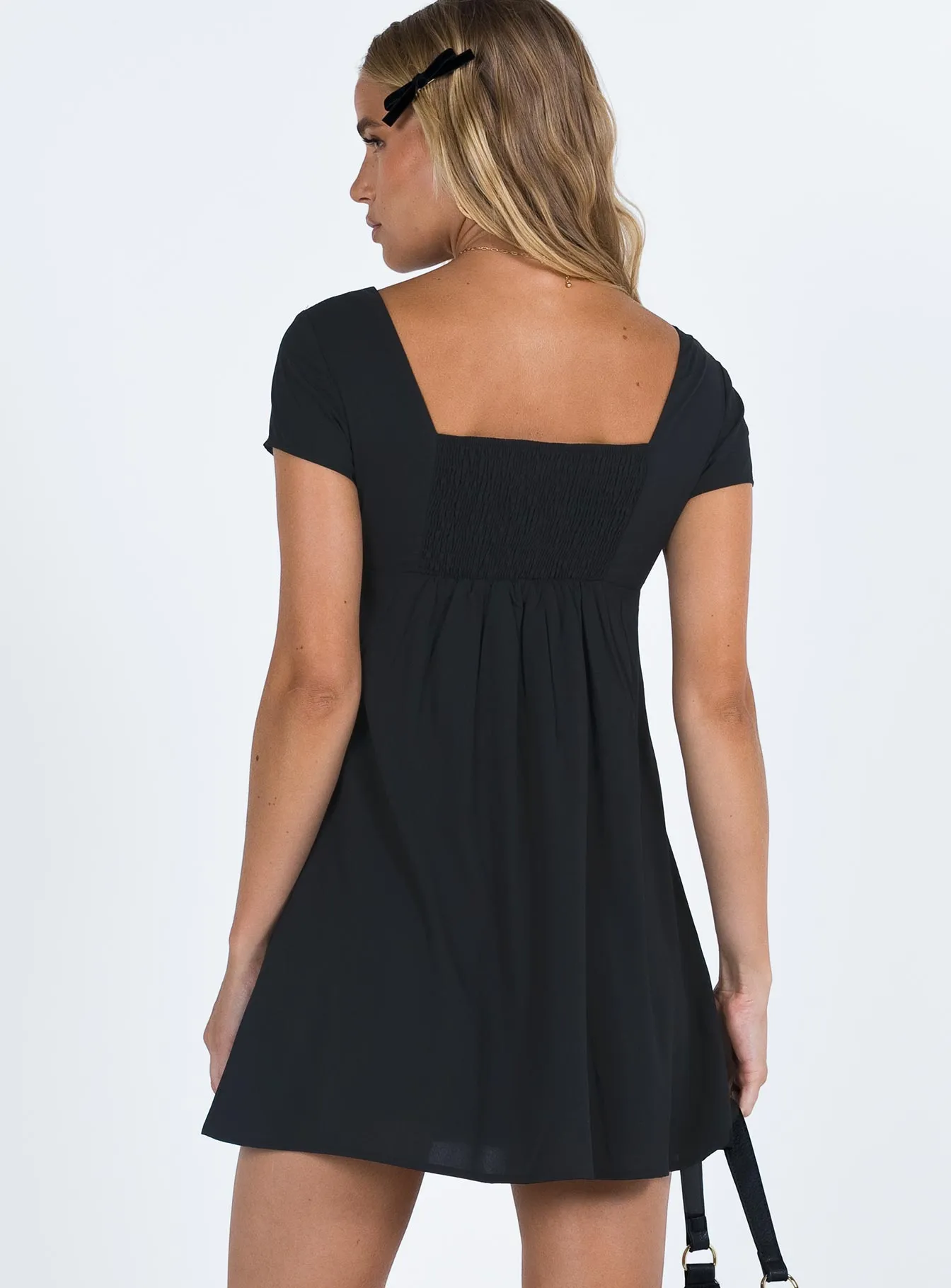 Star Look Glenore Mini Dress Black