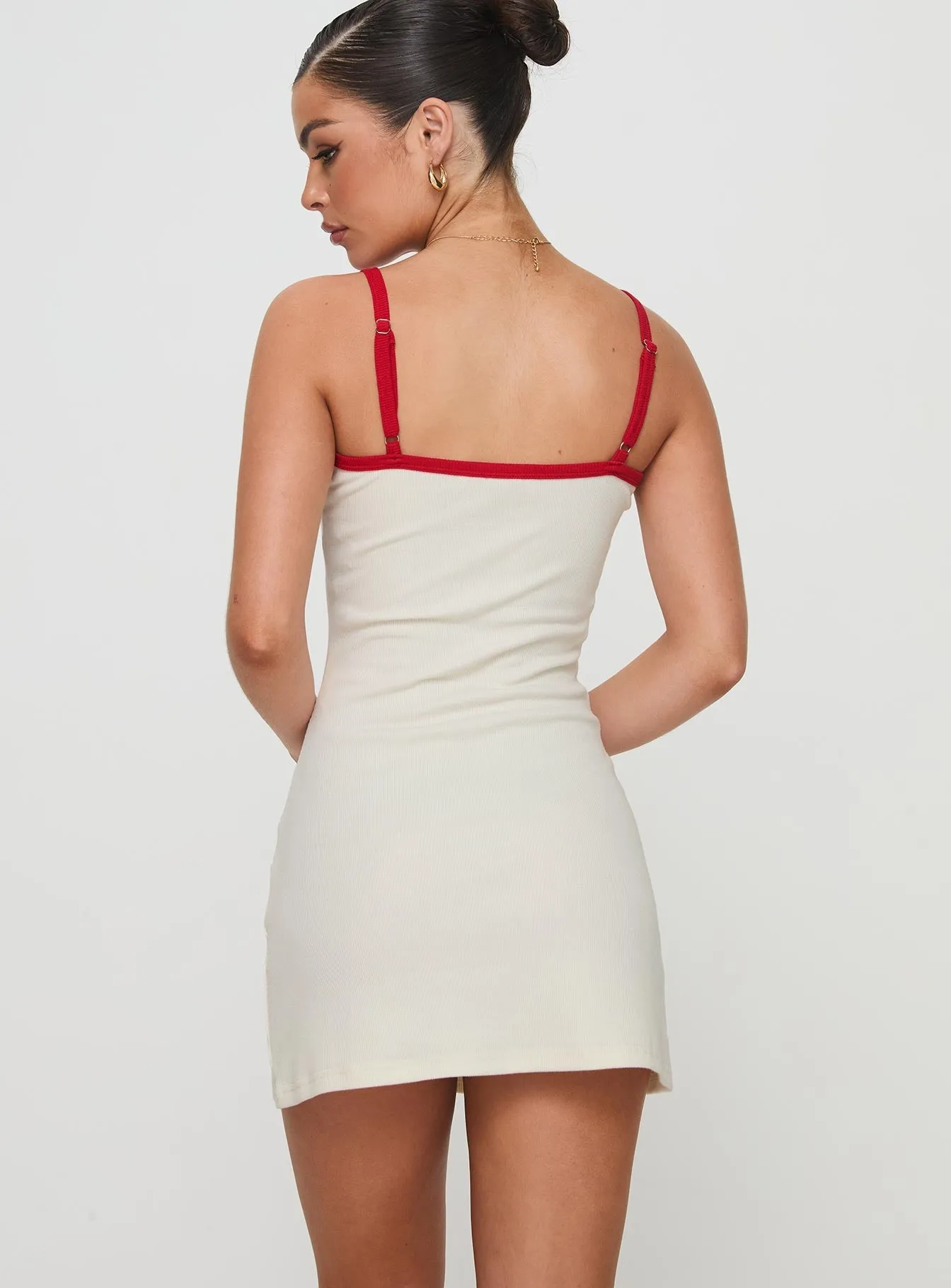 Letters Of Love Rib Sleep Mini Dress Multi Star Beat