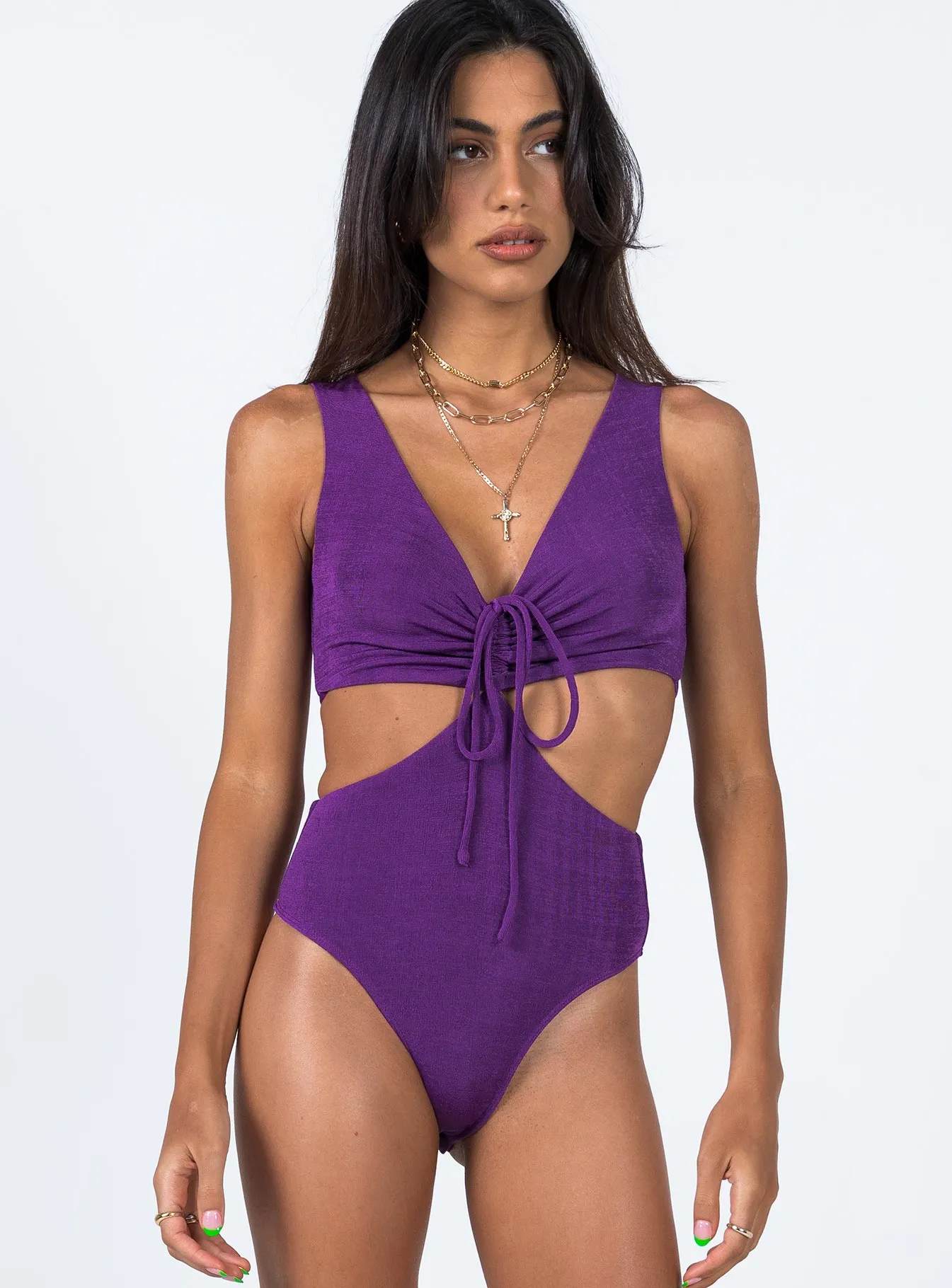 Corinna Bodysuit Purple Sport Kids