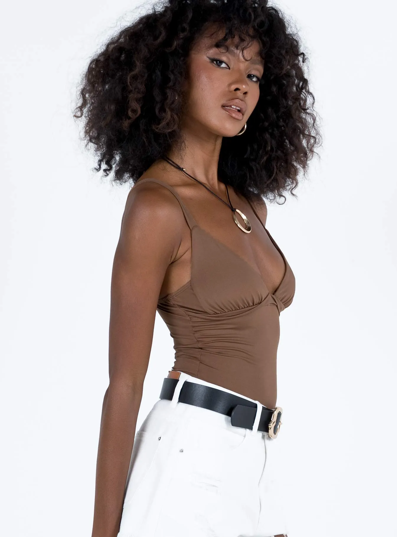 Gazel Bodysuit Brown Classic Work