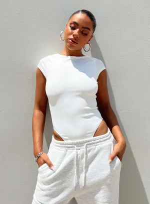 Solita Bodysuit White Slim Versatile