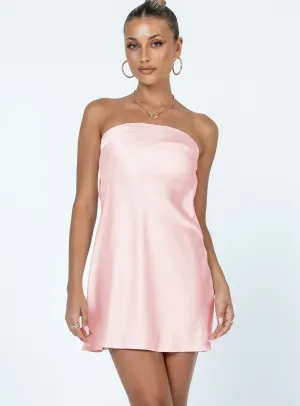 Light and Breezy City Cool Jasmyn Mini Dress Pink