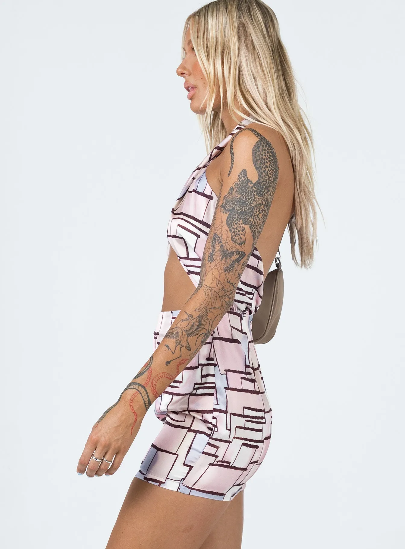 elegant design Timeless Wear Sara Mini Dress Pink Multi