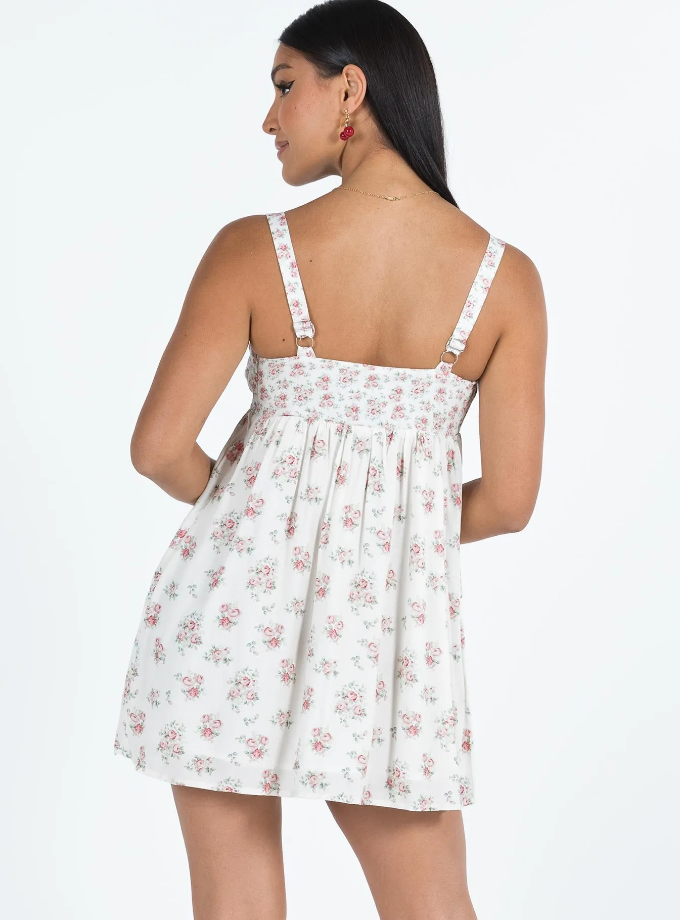 Vance Mini Dress Pink / Floral Glow Rush
