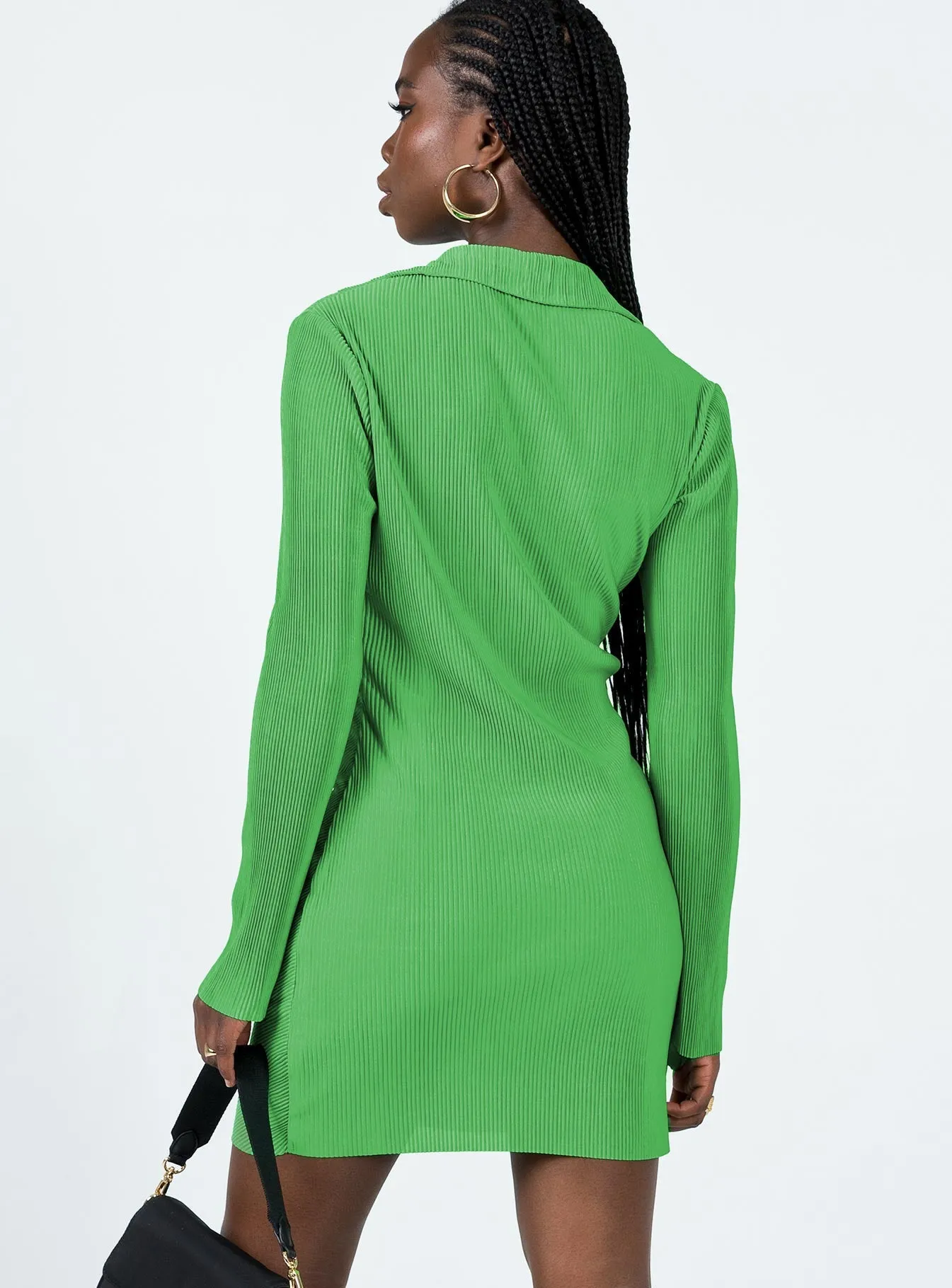 Annemarie Mini Dress Green Trendy weekend dress