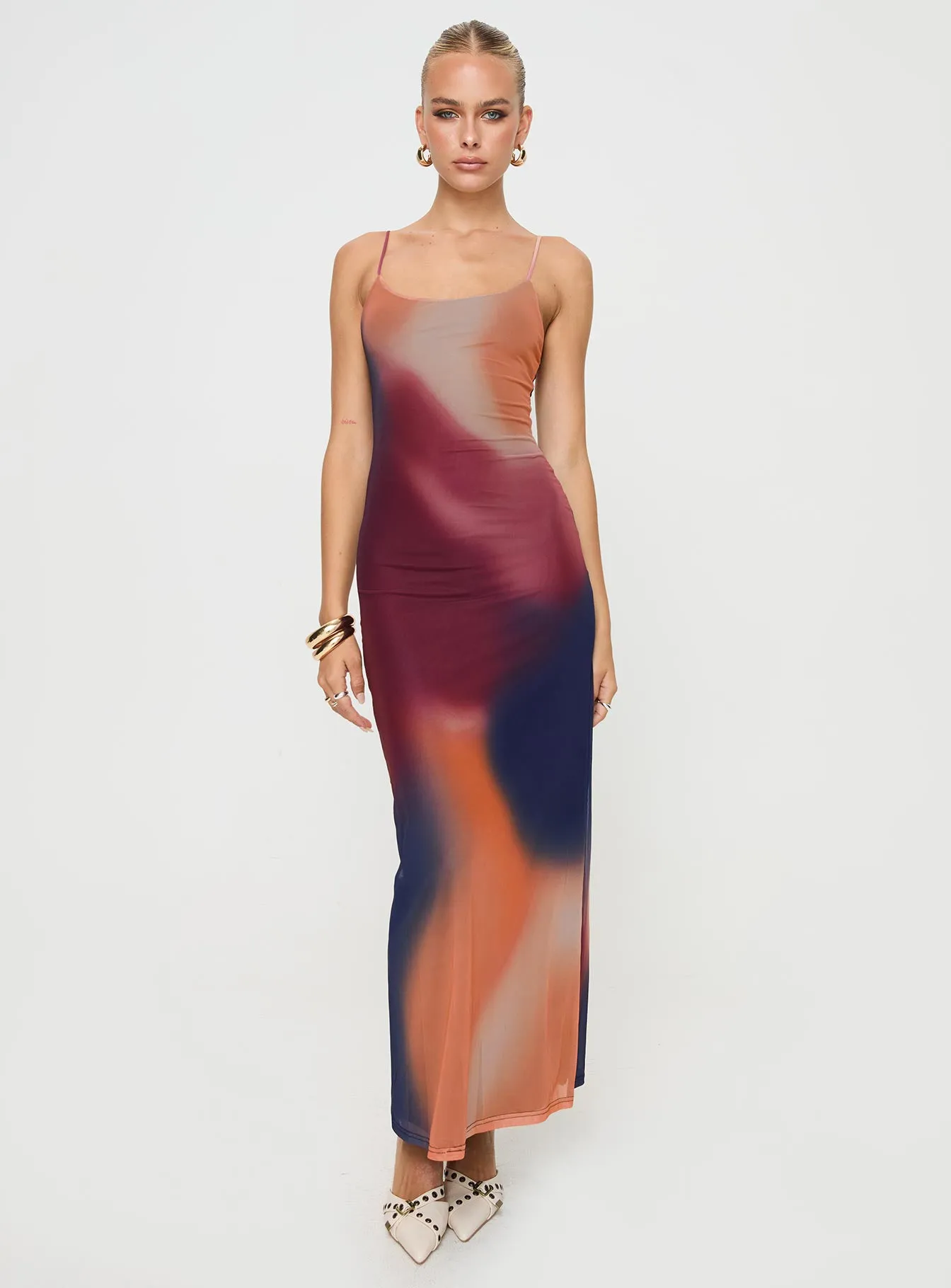 Animal Print Amoret Maxi Dress Multi