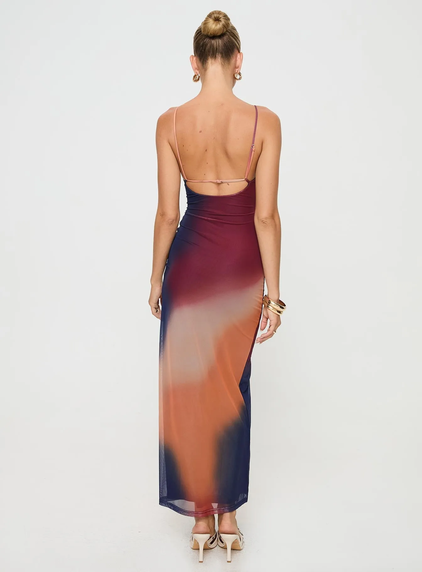 Flow River Roof View Amoret Maxi Dress Multi