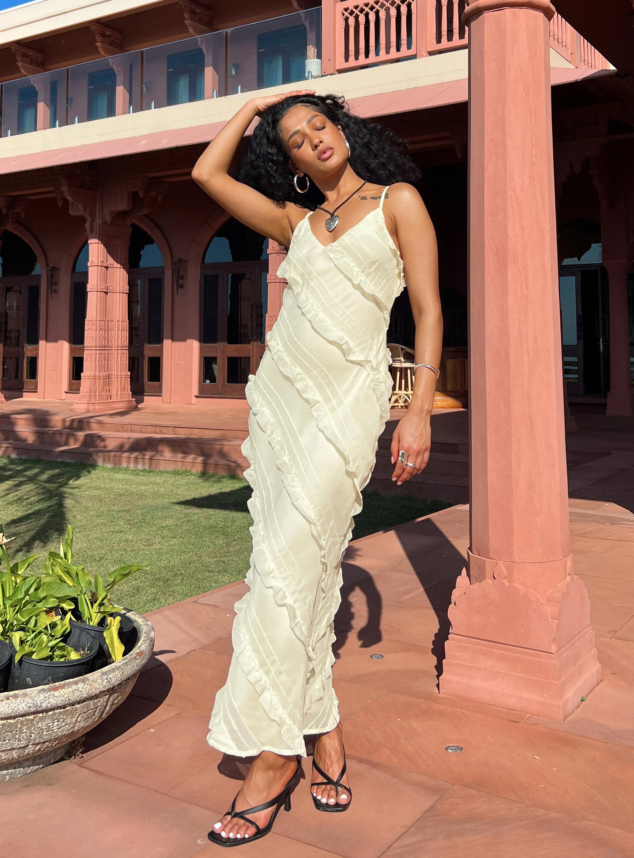 Lars Maxi Dress Yellow Whether dressing for work or a weekend gathering this dress is always an appropriate choice